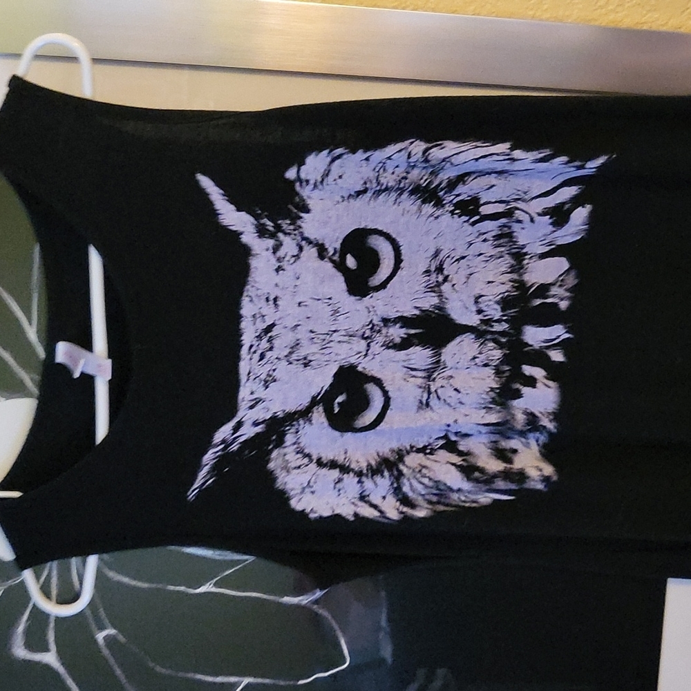 Large Xhilaration black dress with owl